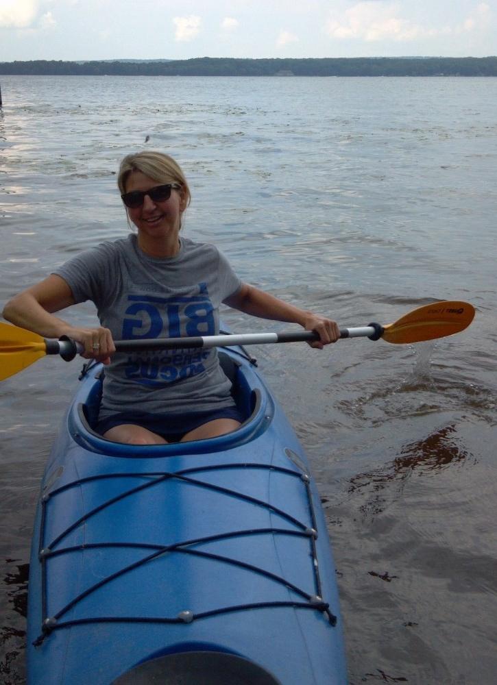 Ruth Sanko at Chautaqua Lake, New York